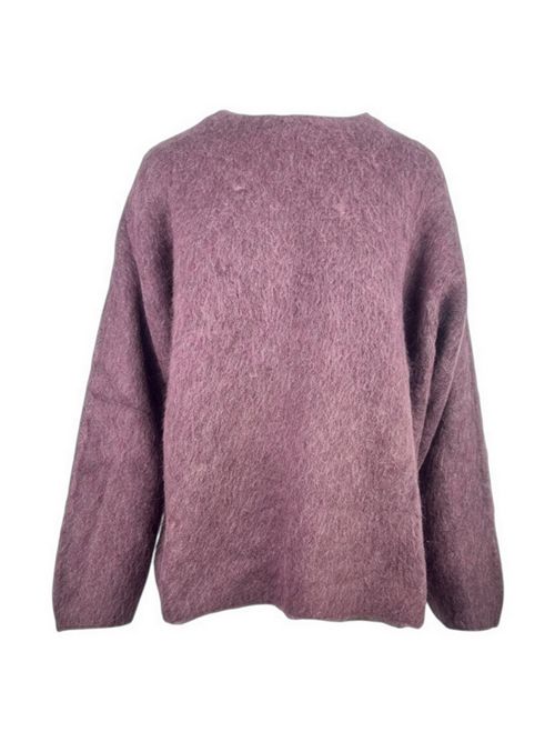maglia donna over malva